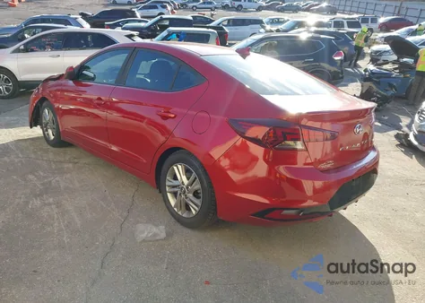 2019 Hyundai Elantra Sel z USA, uszkodzony, nr VIN 5NPD84LF9KH482331